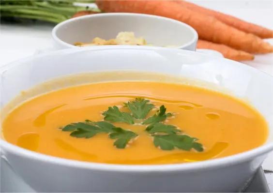Curried Carrot & Coriander Soup