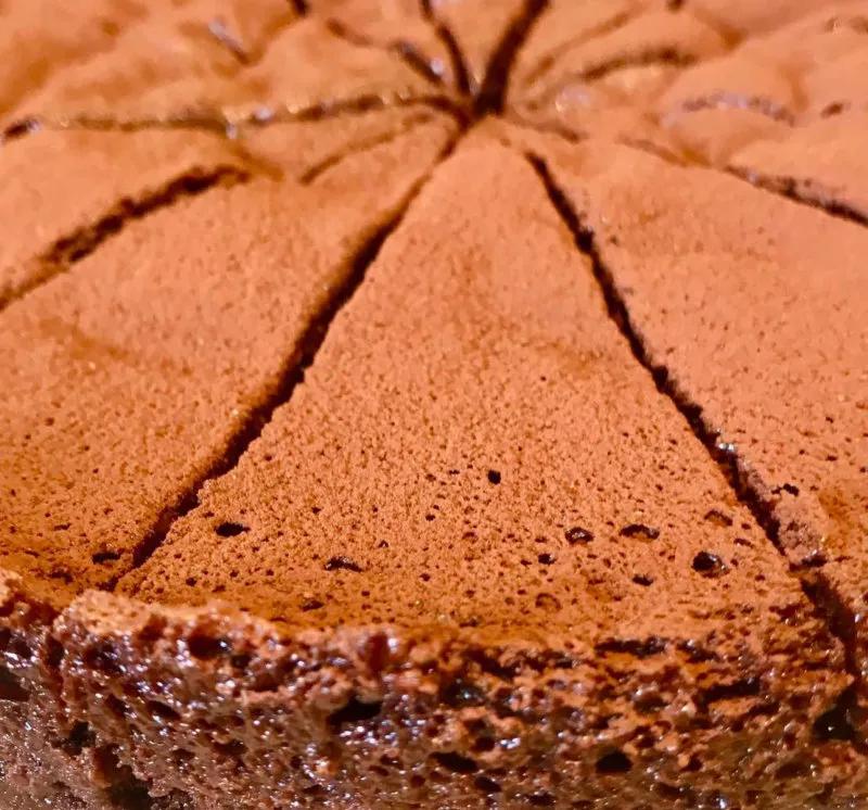 Dark Chocolate Truffle Torte