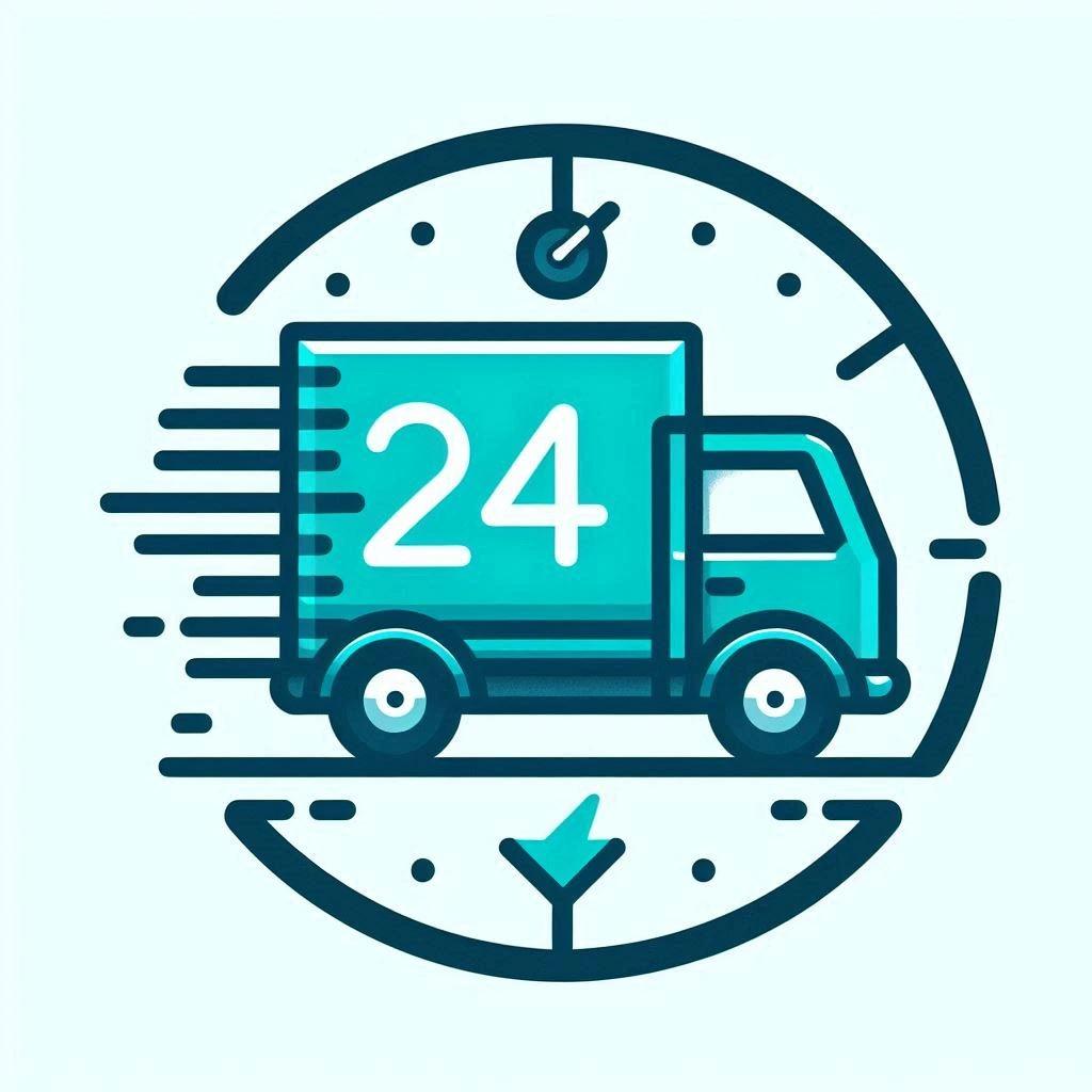 24 hour courier symbol